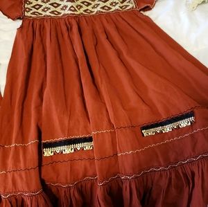 Embroidered  dress